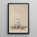Groot poort die leidt naar de tempel van Karnak Thebe titelplaat vol 2 - David Roberts — ingelijst kunstwerk aan de muur