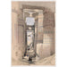 Reproductie van het schilderij Karnak 27 november 1838 - David Roberts