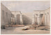 Medinet Abou Medinet Habu Thèbes 5 december 1832 - David Roberts — weergave van het kunstwerk