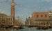 Place Saint-Marc vanaf het kanaal Venise - David Roberts — weergave van het kunstwerk