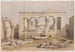 Portiek van de Kalabsha-tempel Kalbishah - David Roberts — weergave van het kunstwerk