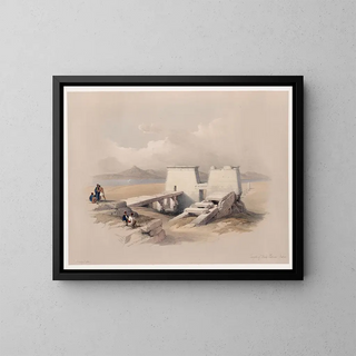 David Roberts - Temple of Wady Saboua Wadi alSabua Nubia.webp
