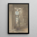Le Grand Temple d'Amon Karnak La Salle Hypostyle - David Roberts — ingelijst kunstwerk aan de muur