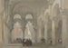 De moskee van Córdoba - David Roberts — weergave van het kunstwerk