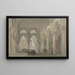 De moskee van Córdoba - David Roberts — ingelijst kunstwerk aan de muur