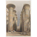 Reproductie van het schilderij Thèbes Grote Zaal in Karnak 28 november 1838 - David Roberts