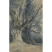 Reproductie van het schilderij Bomen in Northwick Park - David Roberts