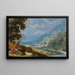van een uitgestrekt rivierlandschap met Mercurius en Argus - David Teniers de Oude — ingelijst kunstwerk aan de muur