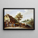 Een herberg aan de rivier - David Teniers de Jonge — ingelijst kunstwerk aan de muur