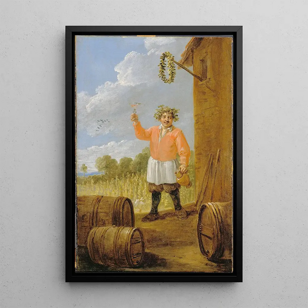 Reproduction of the painting Autumn Painting - David Teniers the Younger
