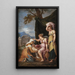 Geboorte van Jupiter - David Teniers de Jonge — ingelijst kunstwerk aan de muur