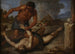 Caïn doden Abel - David Teniers de Jonge — weergave van het kunstwerk