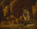 Daniel in de leeuwenkooi - David Teniers de Jonge — weergave van het kunstwerk