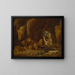 Daniel in de leeuwenkooi - David Teniers de Jonge — ingelijst kunstwerk aan de muur