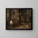 Spelletje backgammon - David Teniers de Jonge — ingelijst kunstwerk aan de muur