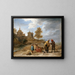 Gitanes in een landschap - David Teniers de Jonge — ingelijst kunstwerk aan de muur