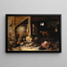 In de stallen - David Teniers de Jonge — ingelijst kunstwerk aan de muur