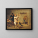 De Lied van de Drank - David Teniers de Jonge — ingelijst kunstwerk aan de muur