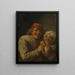 Oud man en vrouw - David Teniers de Jonge — ingelijst kunstwerk aan de muur