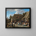 Feest van de boeren - David Teniers de Jonge — ingelijst kunstwerk aan de muur