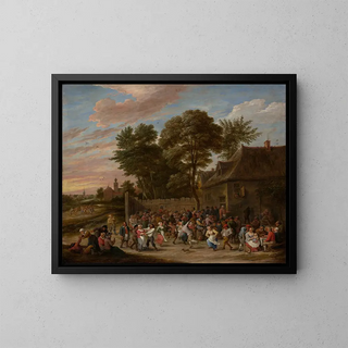 David Teniers The Younger - Peasants Dancing and Feasting.webp