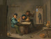 van Landbouwers in een herberg - David Teniers de Jonge — weergave van het kunstwerk