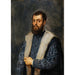 Reproductie van het schilderij Portret van een man naar Titian - David Teniers de Jonge