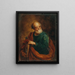 Sint Pieter - David Teniers de Jonge — ingelijst kunstwerk aan de muur