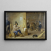 Roker in een herberg - David Teniers de Jonge — ingelijst kunstwerk aan de muur