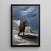 Reproductie van het schilderij Winter - David Teniers de Jonge