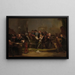Anno 1568 Filips Willem wordt weggenomen van de universiteit van Leuven - David van der Kellen III — ingelijst kunstwerk aan de muur