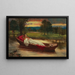 La Dame de Shalott - David Wilkie Wynfield — ingelijst kunstwerk aan de muur