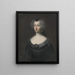 Marie-Éléonore 1599-1655 Koningin van Zweden Prinses van Brandenburg - David von Krafft — ingelijst kunstwerk aan de muur