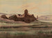 van Pueblo Bonito Ruïnes, Canyon de Chaco, New Mexico - De Lancey Gill — weergave van het kunstwerk