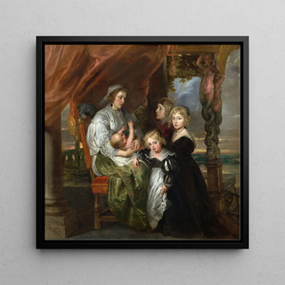 Deborah Kip, femme de Sir Balthasar Gerbier et ses enfants - Pierre Paul Rubens