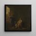 Proeverij van de wijn - Aelbert Cuyp — ingelijst kunstwerk aan de muur