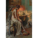 Een dame in de boudoir - Delphin Enjolras — weergave van het kunstwerk