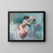 Zomerbloemenarrangement - Delphin Enjolras — ingelijst kunstwerk aan de muur