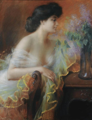 Delphin Enjolras - Femme au bouquet de lilas.webp