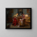 in de leeszaal - Delphin Enjolras — ingelijst kunstwerk aan de muur
