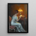 Reproductie van het schilderij Rêverie - Delphin Enjolras