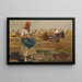 In het veld - Demeter Koko — ingelijst kunstwerk aan de muur