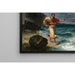 Reproductie van het schilderij Démosthène aan zee - Eugène Delacroix
