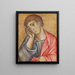 Sint Johannes de Evangelist in rouw - Deodato Orlandi — ingelijst kunstwerk aan de muur