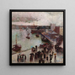 Vertrek uit het Oosten, Circular Quay - Charles Conder — ingelijst kunstwerk aan de muur