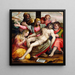 Deposition - Prospero Fontana — ingelijst kunstwerk aan de muur