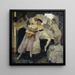 Achter de schermen - Leo Putz — ingelijst kunstwerk aan de muur