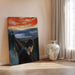 Reproductie van het schilderij Wanhoop - Edvard Munch