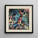 ontwerp voor de houtsnede Archer - Wassily Kandinsky — ingelijst kunstwerk aan de muur