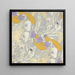 Flower Drawing Painting - Georges de Feure — framed artwork on a wall